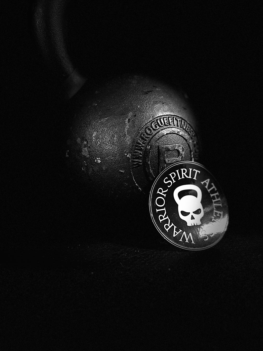 Black and white sticker with WSA branding