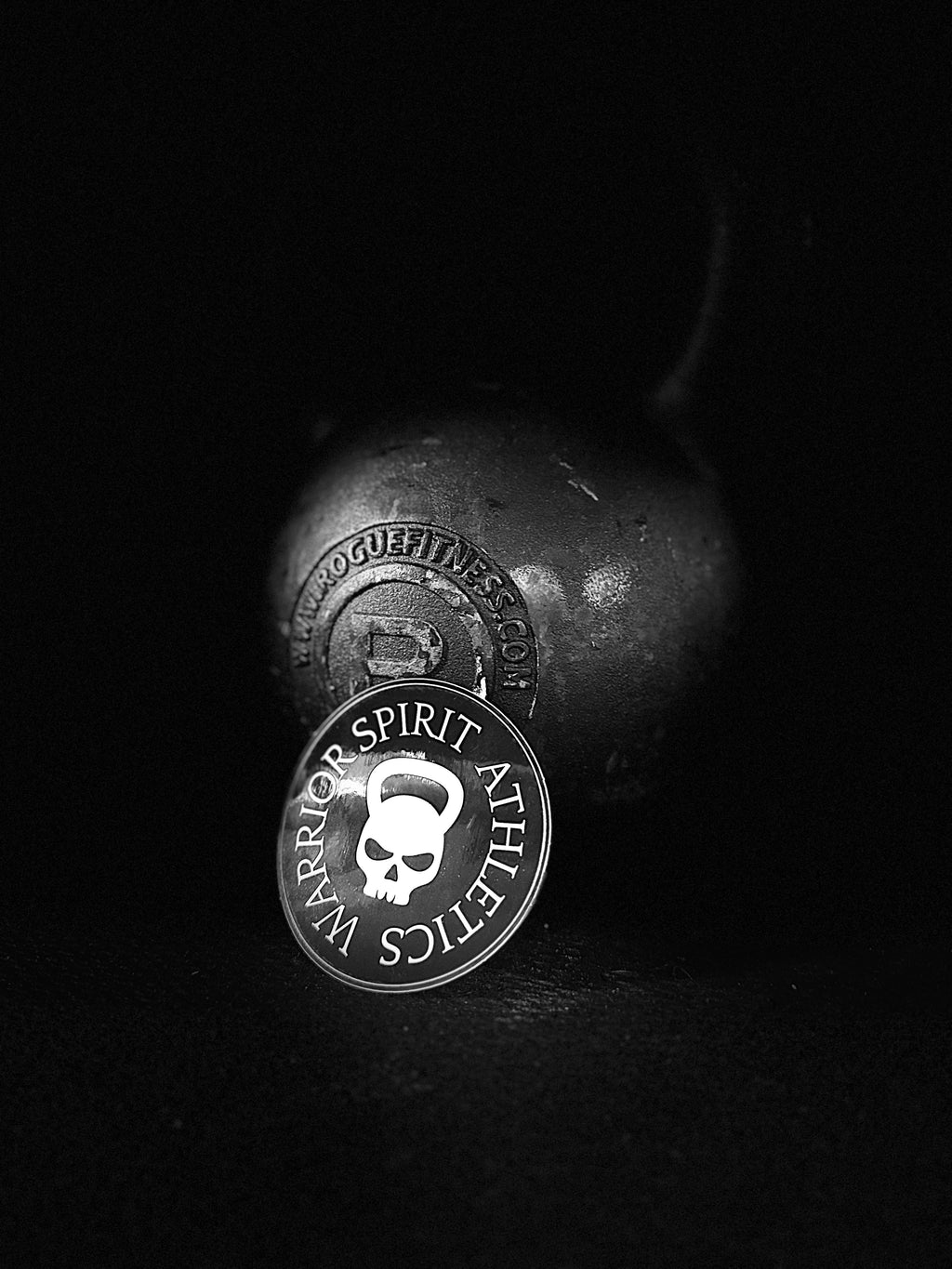 Black and white sticker with WSA branding
